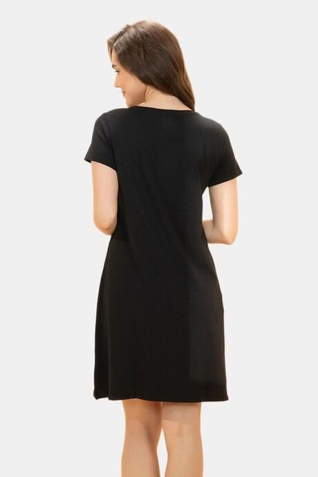 Amante Comfort Sleep Dress - Sweet Lavender Print — image 3